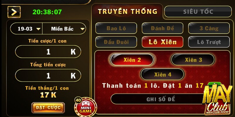 Mẹo chơi Lô đề online Mayclub thắng lớn  dành cho anh em mới bắt đầu